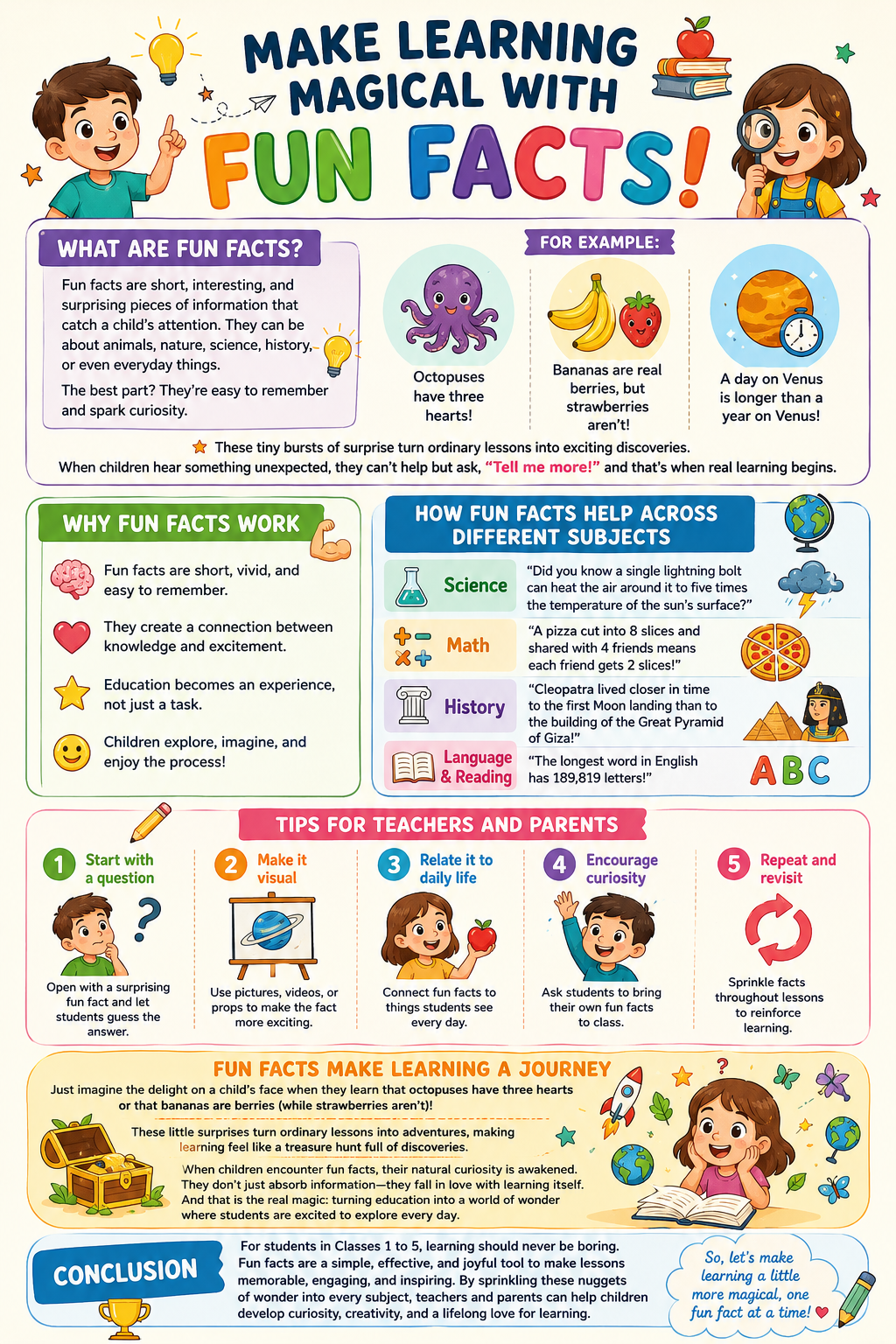 🌟 Turn Learning Into an Adventure with Fun Facts!